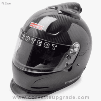 Carbon Fiber Full Face Duckbill Top Forced Air Helmet - SA Rated