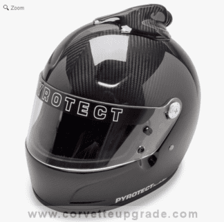 Carbon Fiber Full Face Top Forced Air Helmet - SA Rated