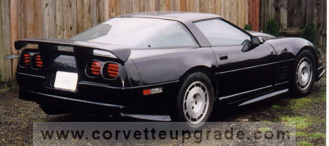 C4 Corvette Rear Lift Hatch Glass – 91-96, No Third Brake Light, Used, Random Color, GM OEM