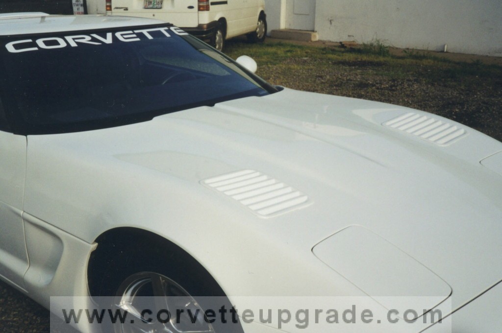 C4 Corvette Custom Hoods