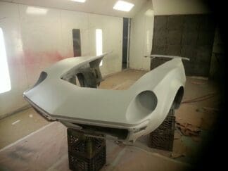 C3 Single Headlight Front Clip